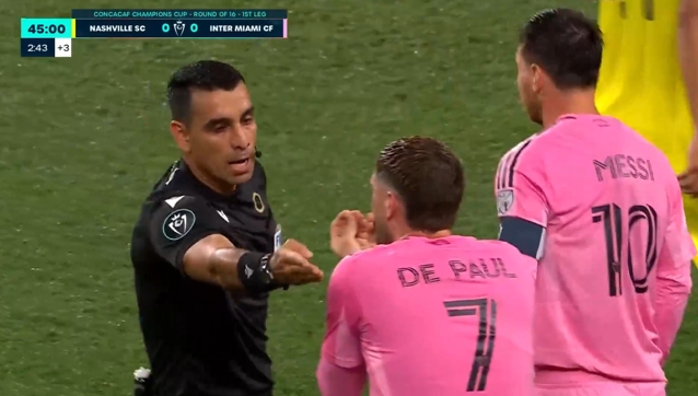 开云官方网址-梅西连续盘带后倒地裁判未出牌，德保罗非常不满